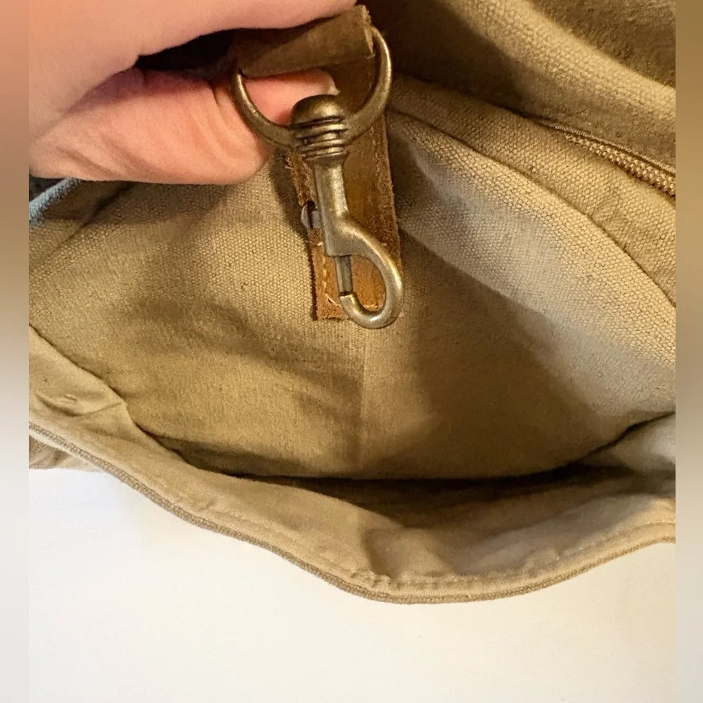 The Barrel Shack Nelson Backpack Handmade Distressed Canvas Rugged Military